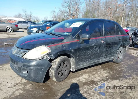 2009 Nissan Versa 1.8S from USA, damaged, VIN 3N1BC11E59L465070